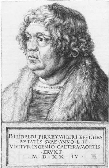 Albrecht Durer Willibald Pirckheimer